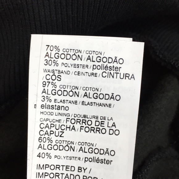 PUMA Black Logo Hoodie Sweatshirt NWT - Picture 8 of 9